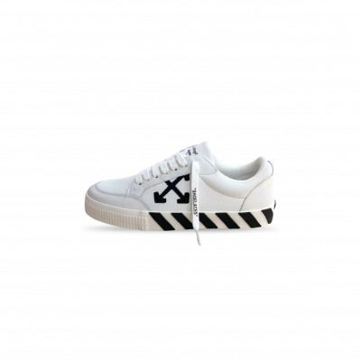 OFF-WHITE WHITE VULCANIZED UNDERCUT SNEAKERS 